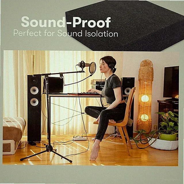 1" Thick X 24" Wide X 96" Long Charcoal High Density Foam, Ideal for Foam Pad...
