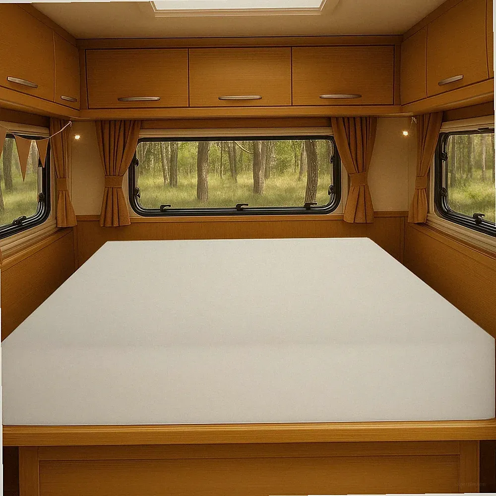 3" X 28" X 72", Firm (No Cover), Mattress Topper for RV Bunk, Camper, Truck & Tr