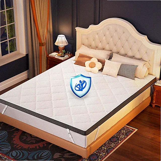 Extra Firm Twin XL Mattress Topper - High Density Foam for Back Pain Relief