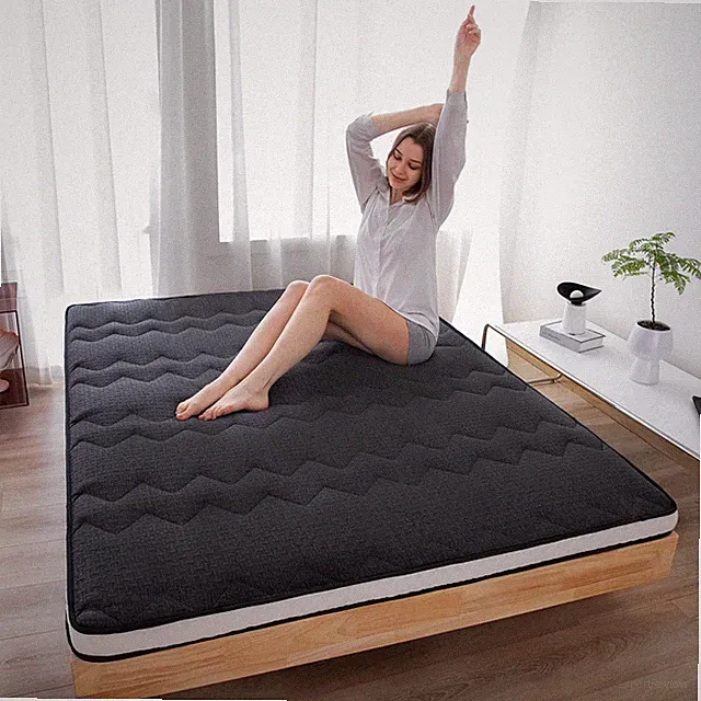 Thicken Memory Foam Mattress Topper,Foldable Camping Road Trip Japanese Floor...