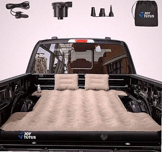 Truck Bed Mattress for 5.5-5.8Ft, Full Size Inflatable Mattress Pickup Short Be